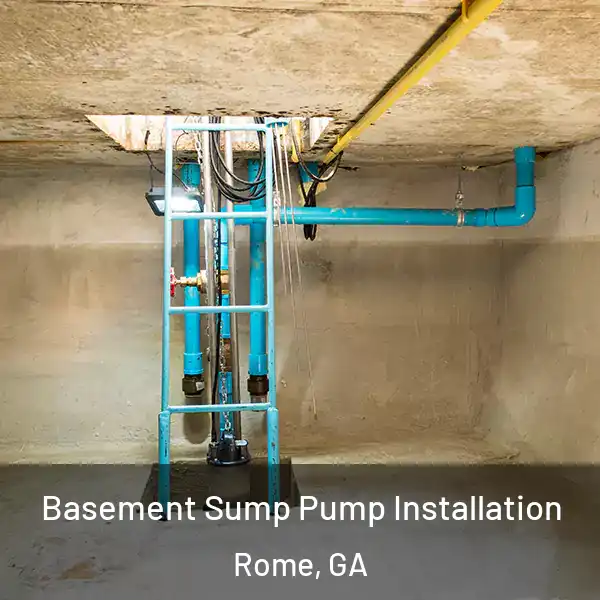  Basement Sump Pump Installation Rome, GA