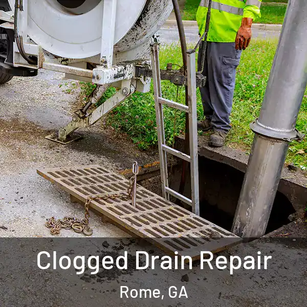  Clogged Drain Repair Rome, GA