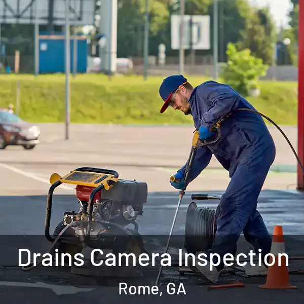  Drains Camera Inspection Rome, GA