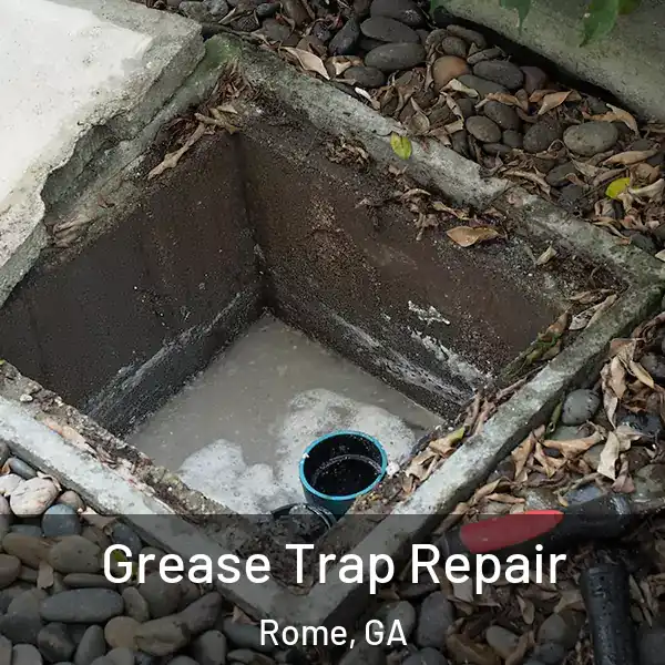  Grease Trap Repair Rome, GA