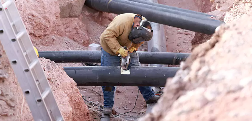 Cast Iron Sewer Pipe Replacement in Rome
