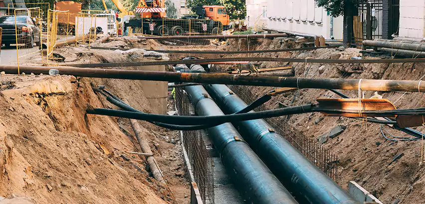 Underground Sprinkler Pipe Repair in Rome, GA