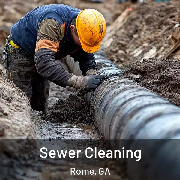  Sewer Cleaning Rome, GA