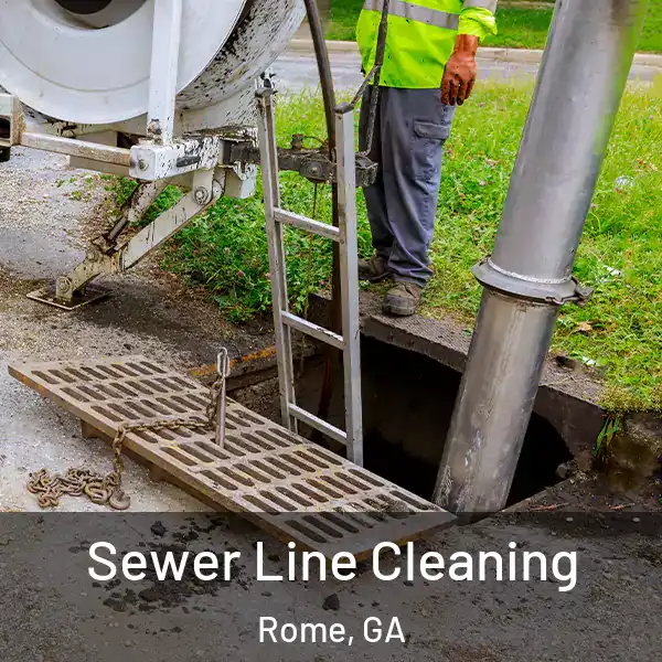  Sewer Line Cleaning Rome, GA