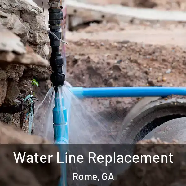  Water Line Replacement Rome, GA