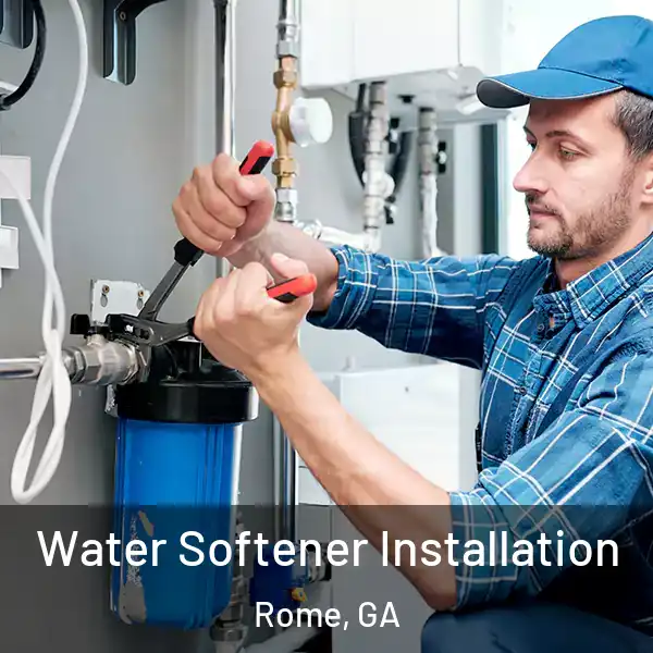  Water Softener Installation Rome, GA