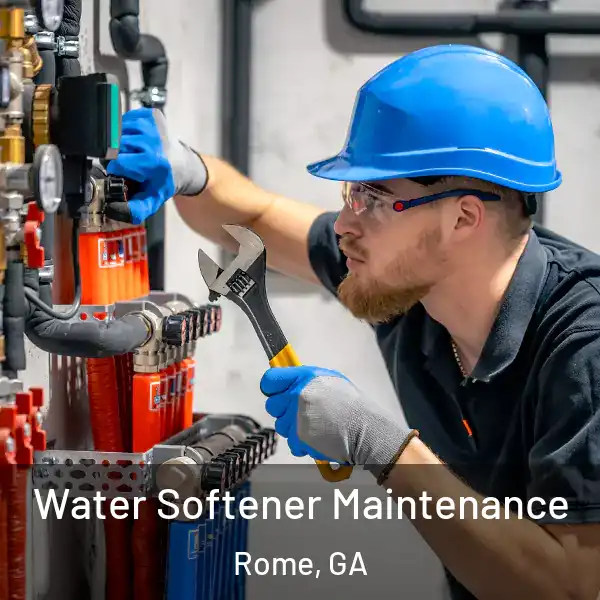  Water Softener Maintenance Rome, GA