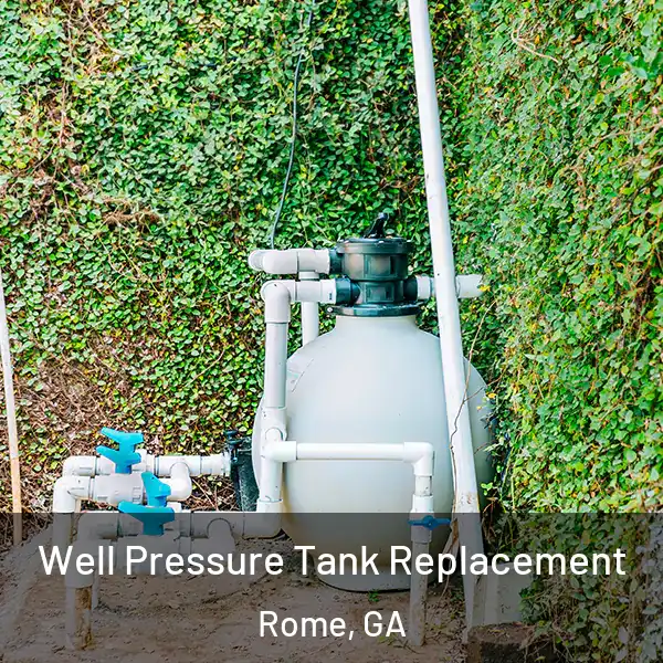  Well Pressure Tank Replacement Rome, GA